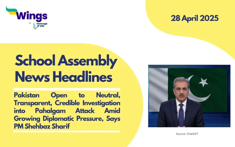 school assembly news headlines 28 april 2025