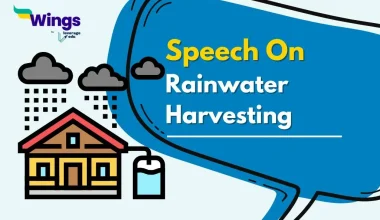 Speech on Rainwater Harvesting