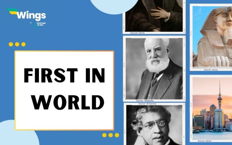 First in World: List of Males, Females, and Events that Changed History ...