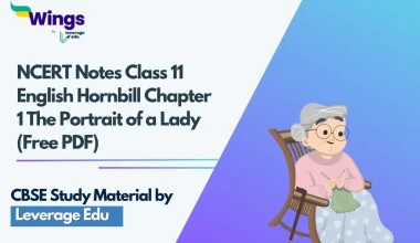 NCERT Notes Class 11 English Hornbill Chapter 1 The Portrait of a Lady (Free PDF)