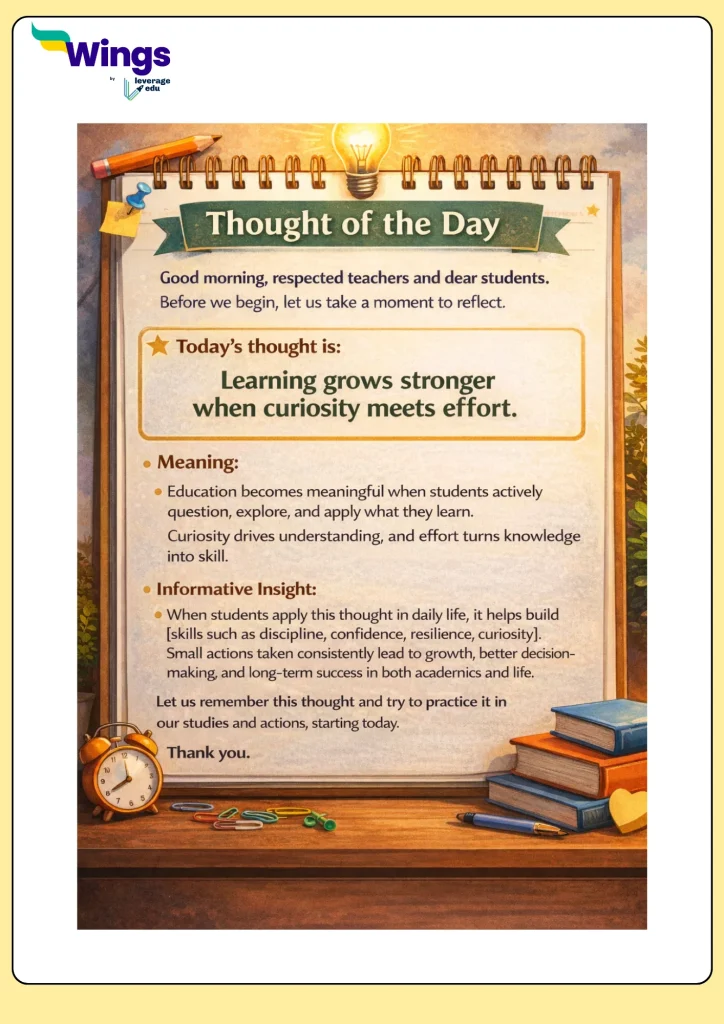 Word of the Day for School Assembly