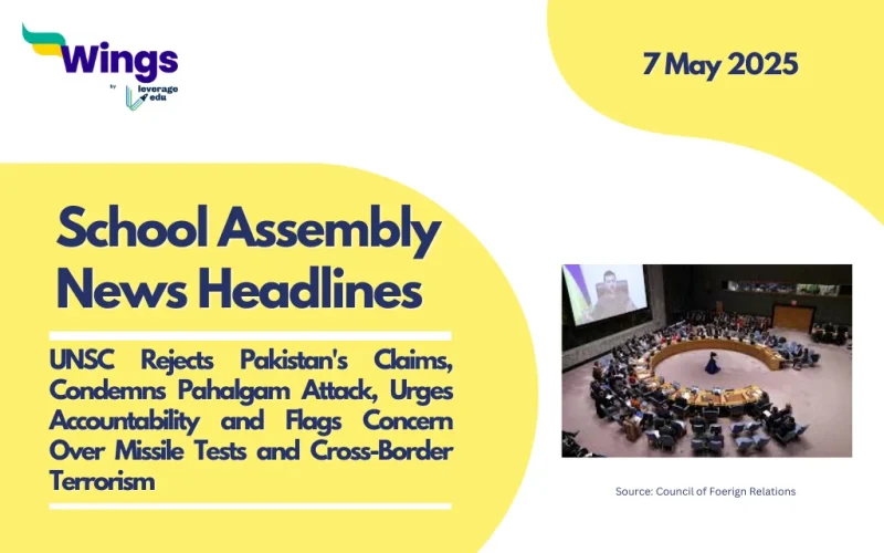 school assembly news headlines 7 may 2025