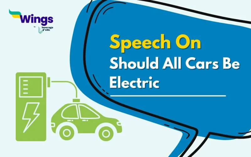 speech on Should All Cars Be Electric