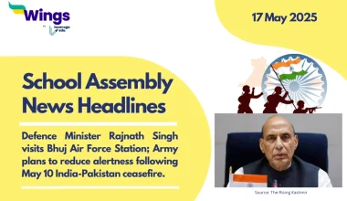 school assembly news headlines 17 may 2025