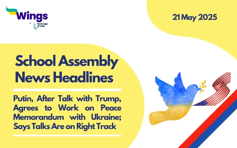 school assembly news headlines 21 may 2025