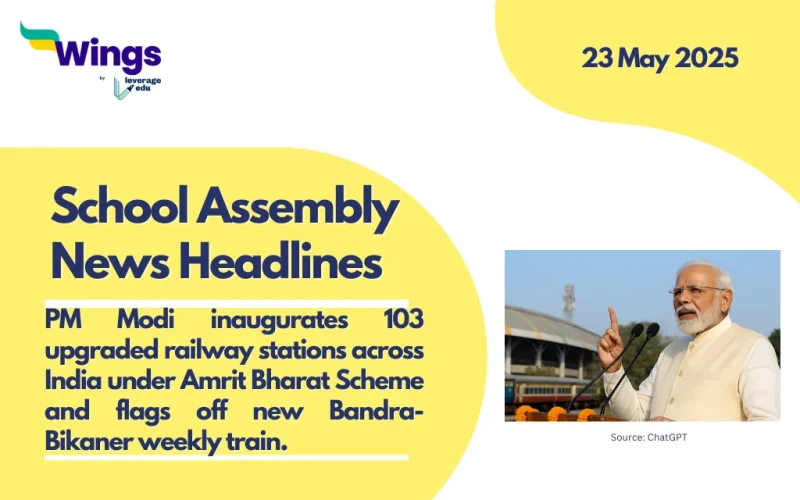 school assembly news headlines 23 may 2025