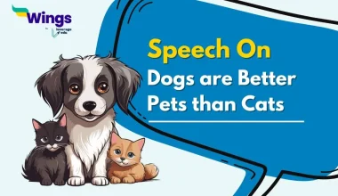 Speech on Dogs are Better Pets than Cats