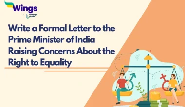 Write a Formal Letter to the Prime Minister of India Raising Concerns About the Right to Equality