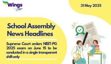 school assembly news headlines 31 may 2025