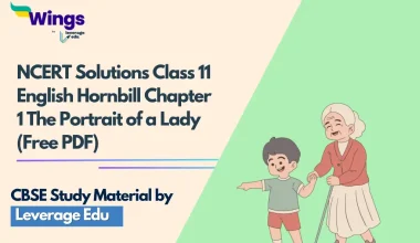 NCERT Solutions Class 11 English Hornbill Chapter 1 The Portrait of a Lady (Free PDF)
