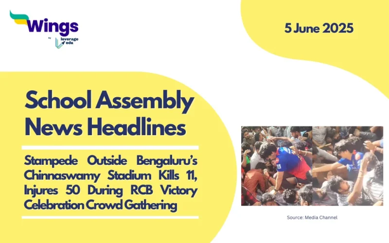 school assembly news headlines 5 june 2025