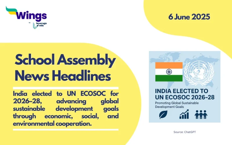 school assembly news headlines 6 june 2025