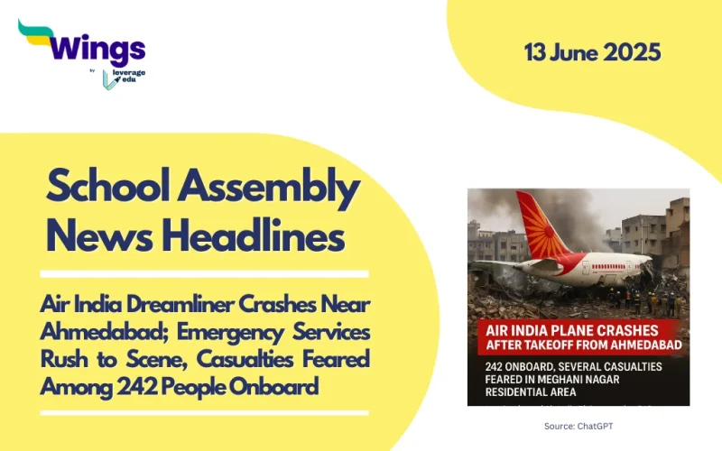 school assembly news headlines 13 june 2025