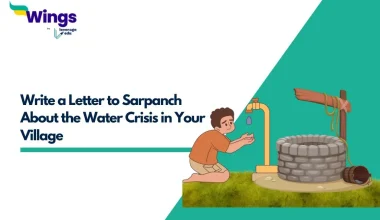 Write a Letter to Sarpanch About the Water Crisis in Your Village