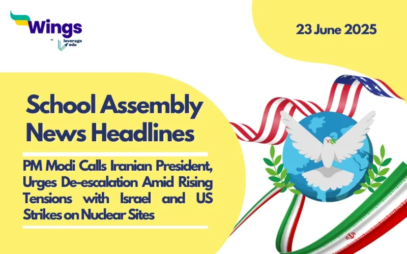 school assembly news headlines 23 june 2025