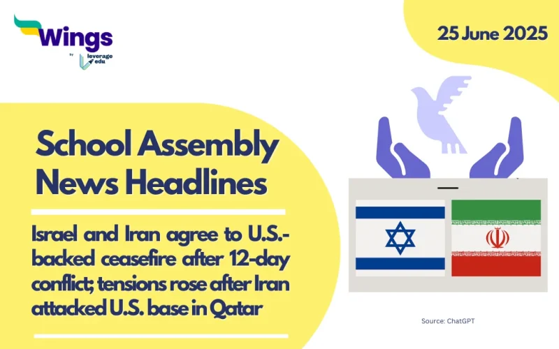 school assembly news headlines 25 june 2025