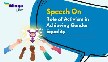 Speech on Role of Activism in Achieving Gender Equality
