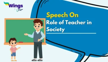 Speech on Role of Teacher in Society