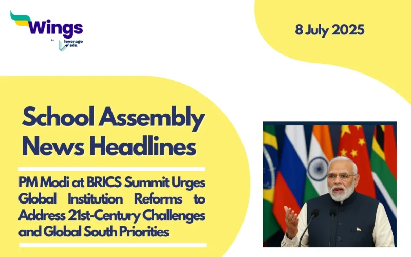 school assembly news headlines 8 July 2025