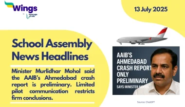 school assembly news headlines 13 July 2025
