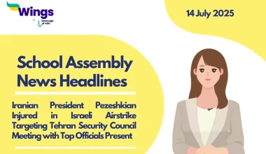 school assembly news headlines 14 July 2025