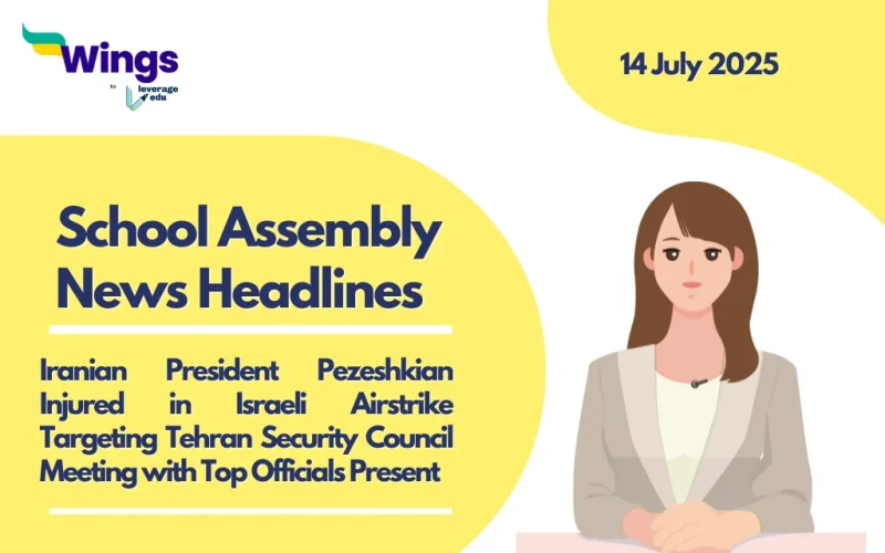 school assembly news headlines 14 July 2025
