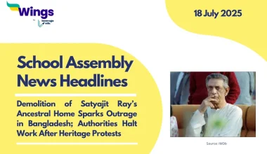 school assembly news headlines 18 july 2025