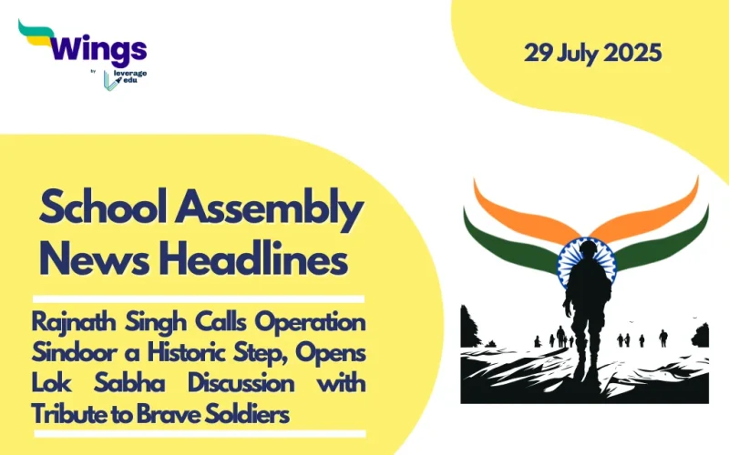 school assembly news headlines 29 july 2025