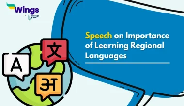Speech on Importance of Learning Regional Languages