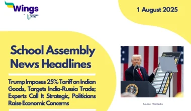 school assembly news headlines 1 August 2025