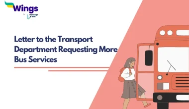 Letter to the Transport Department Requesting More Bus Services (1)