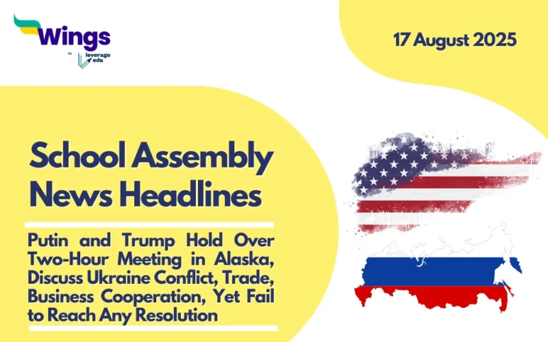 school assembly news headlines 17 august 2025