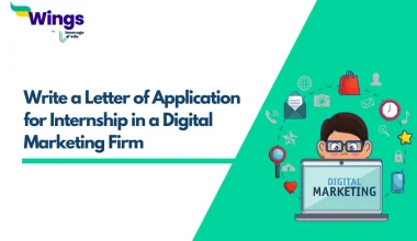 Letter of Application for Internship in a Digital Marketing Firm
