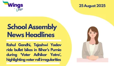 school assembly news headlines 25 august 2025