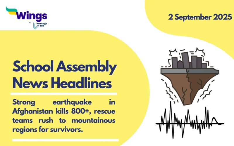 school assembly news headlines 2 September 2025