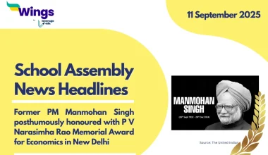 school assembly news headlines 11 september 2025
