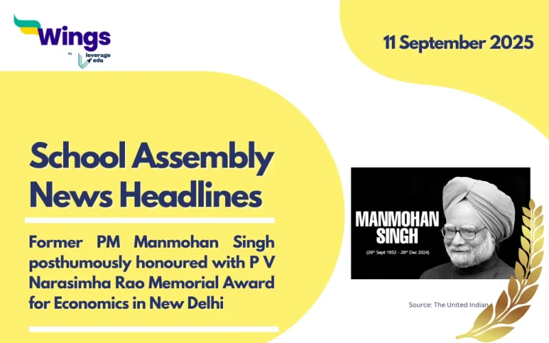 school assembly news headlines 11 september 2025