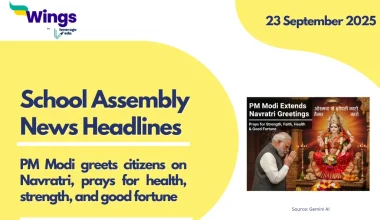 School Assembly News Headlines 23 September 2025
