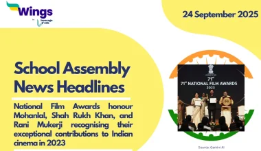School Assembly News Headlines 24 September 2025