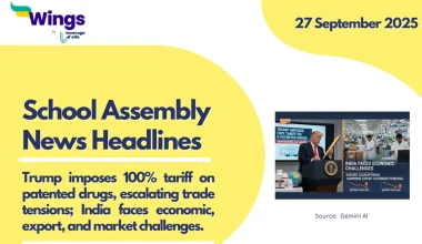 School Assembly News Headlines 27 September 2025