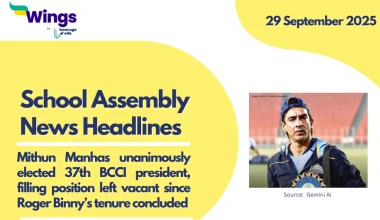 School Assembly News Headlines 29 September 2025