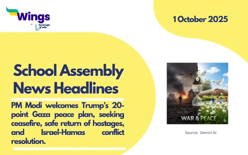 School Assembly News Headlines 1 October 2025