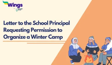 Letter to the School Principal Requesting Permission to Organize a Winter Camp