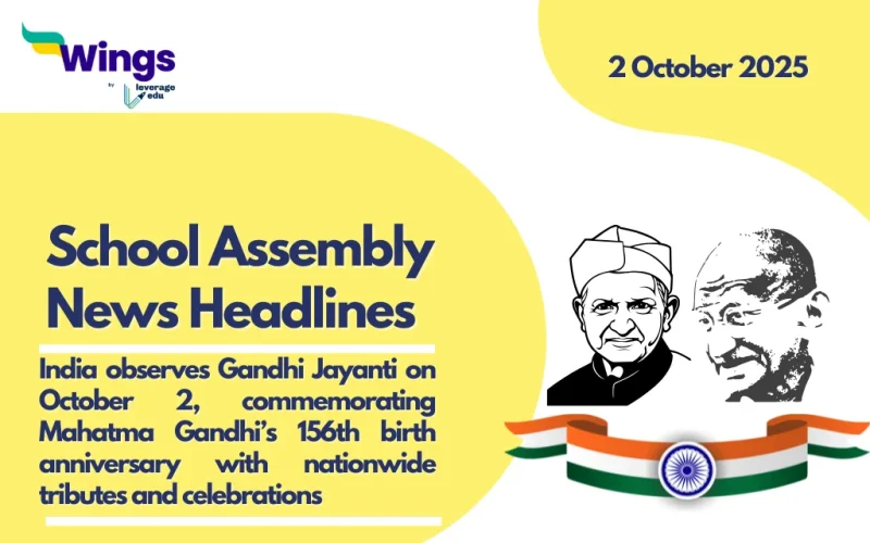 School Assembly News Headlines 2 October 2025