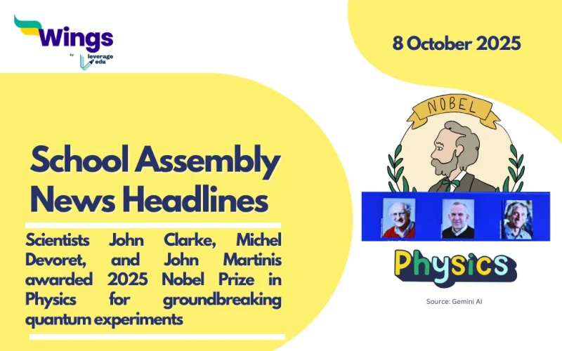 School Assembly News Headlines: 8 October 2025