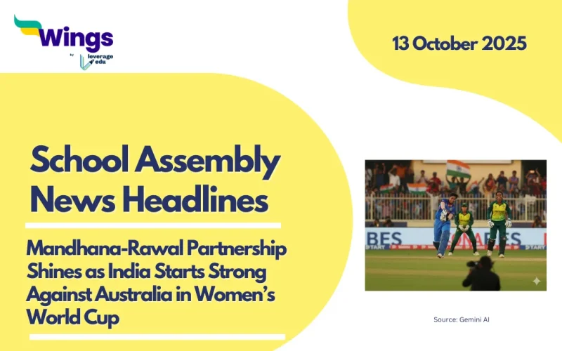 School Assembly News Headlines 13 October 2025