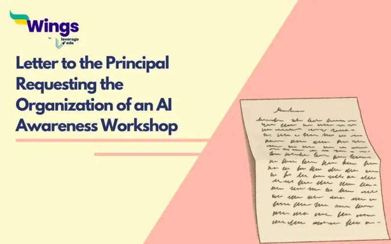 Letter to the Principal Requesting the Organization of an AI Awareness Workshop in Your School
