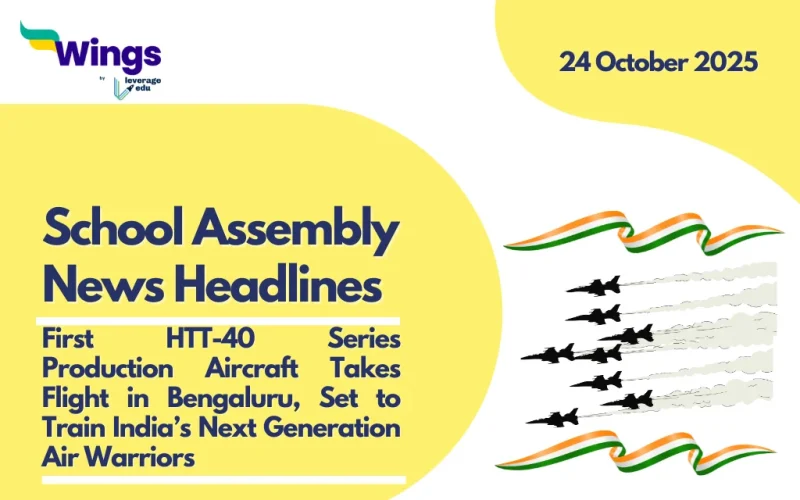 School Assembly News Headlines 25 October 2025