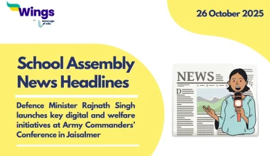 School Assembly News Headlines 26 October 2025
