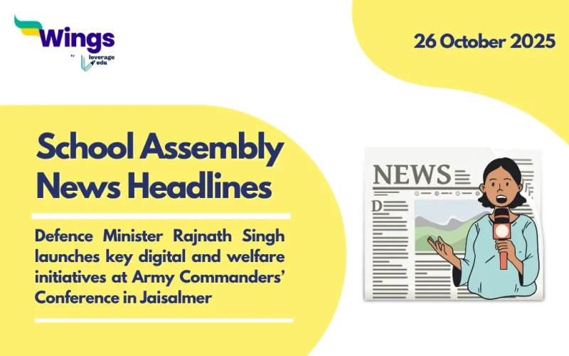 School Assembly News Headlines 26 October 2025